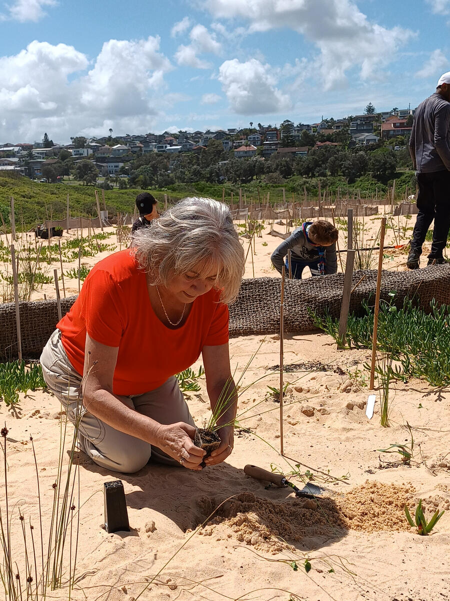 Even the Mayor, Sue Heins joined in the fun