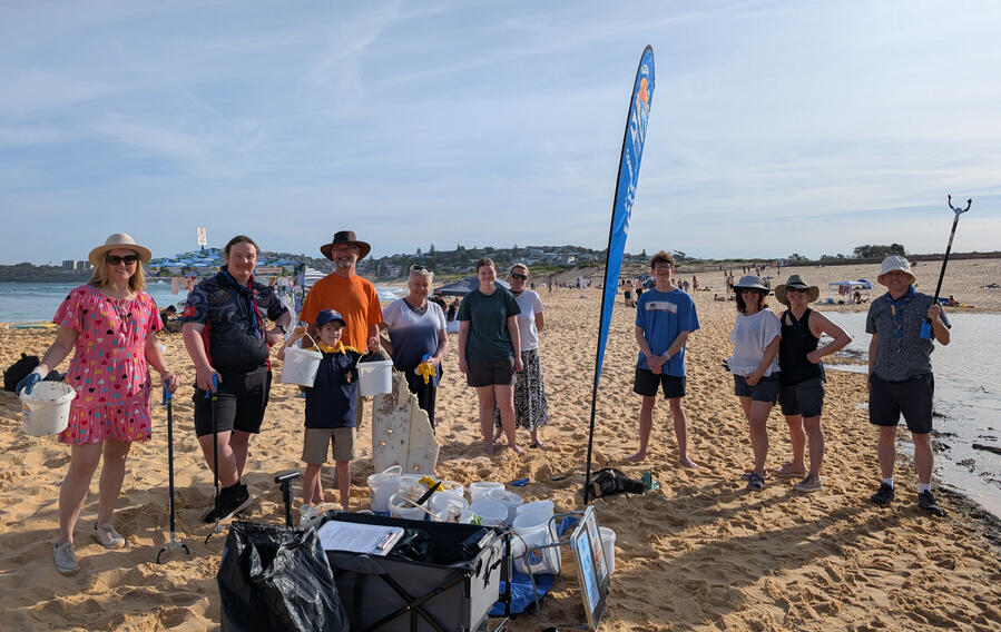Adopt a Beach and Scouts