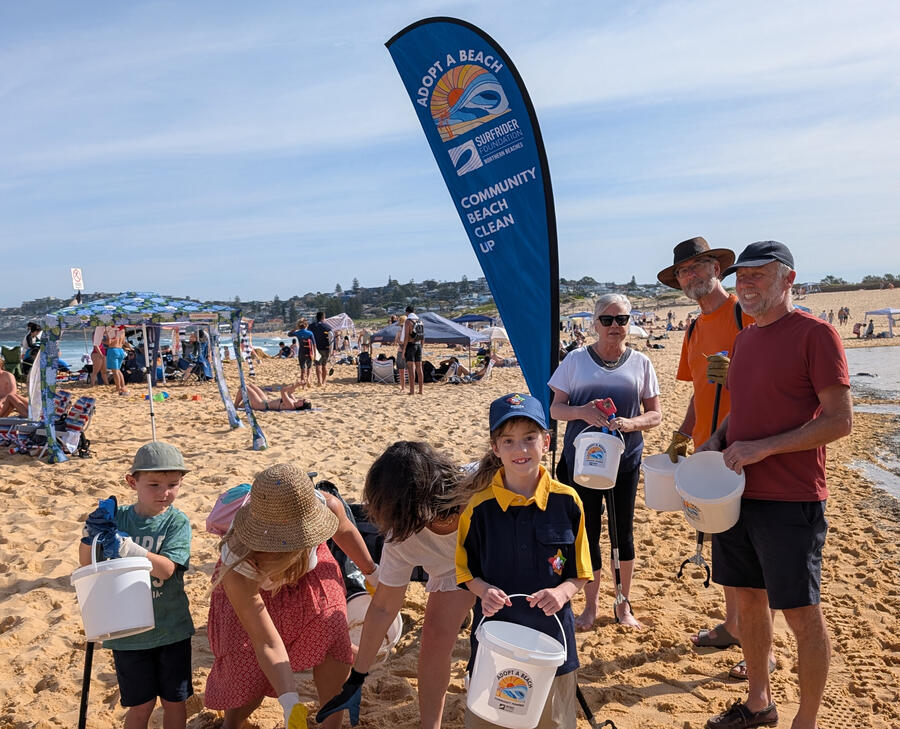 Beach Clean up Adopt a Beach and Scouts