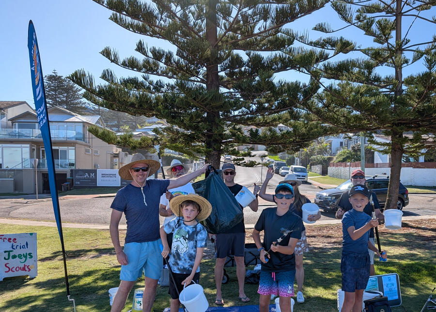 Adopt a Beach and Scouts